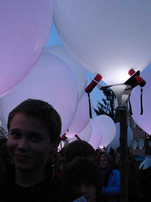 Lichtlauf Start in Scheffau