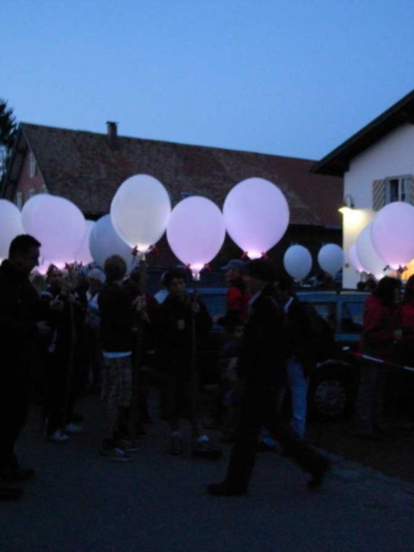 Lichtlauf Start in Scheffau
